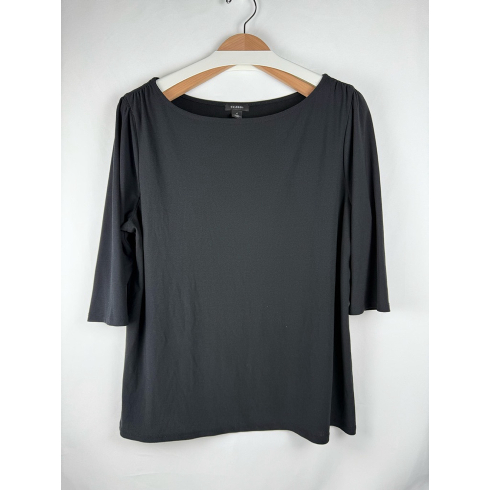 Women's Halogen Black Top Size XL $10 with $25 purchase